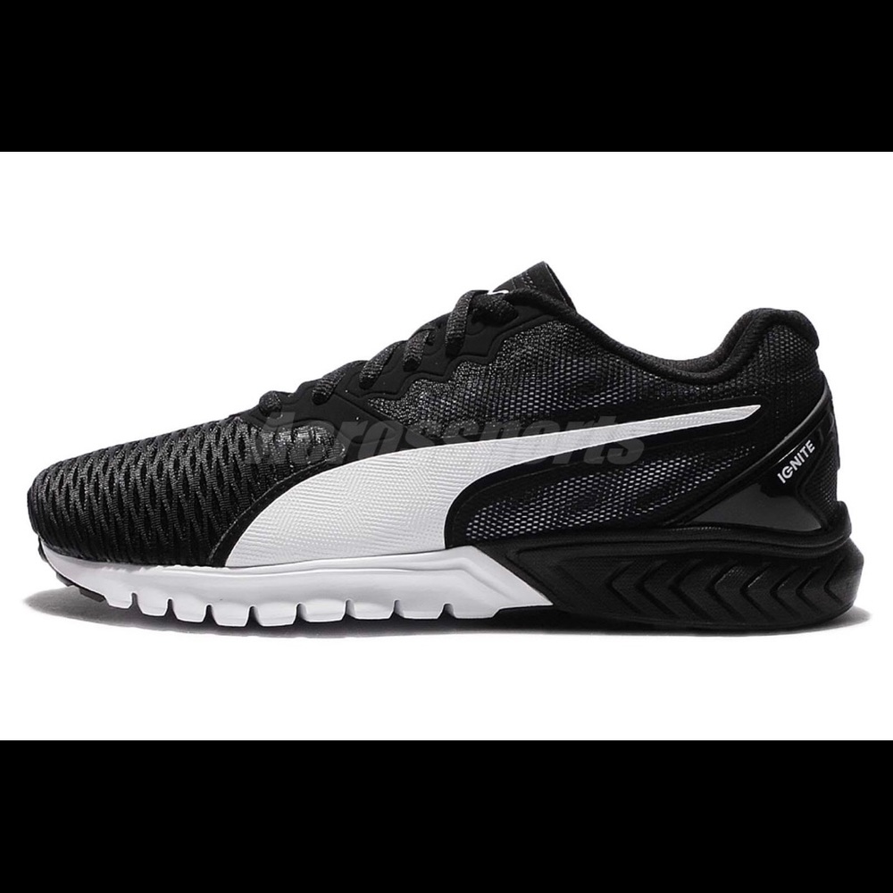 Puma Womens Ignite Dual BlK/White